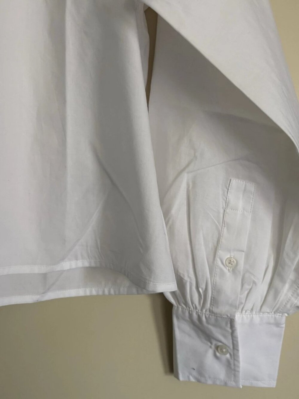 NEW J CREW Dolman-sleeve button-up shirt in cotton poplin 8 NWT Long Sleeve - Picture 7 of 11